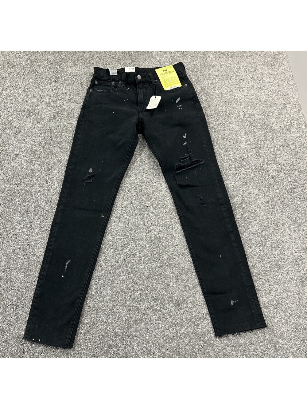NWT Levi’s Performance 512 Slim Taper Black Jeans Size 29x32